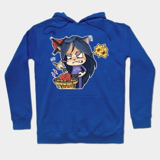 Kitty The Witch Food Rage Hoodie